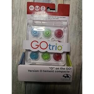 GO Trio Travel Edition "O" on the Go! Marbles Brain Workshop Game Puzzle NIB